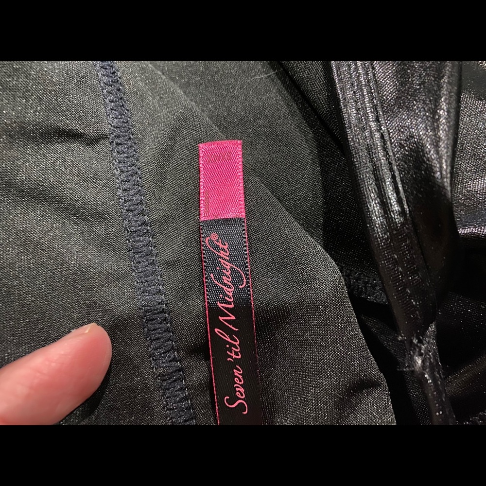 Yandy Faux Leather Chemise with Panties NWOT 3x4x